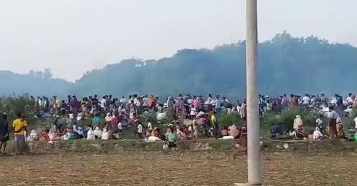 আবারও রোহিঙ্গা ঢলের শঙ্কা, সীমান্তে কড়া নজরদারি