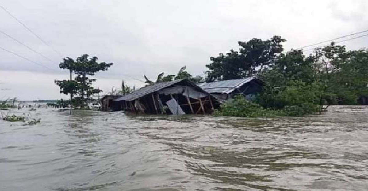 বাড়ছে নদীর পানি, প্লাবিত হতে পারে ৮ জেলার নিম্নাঞ্চল