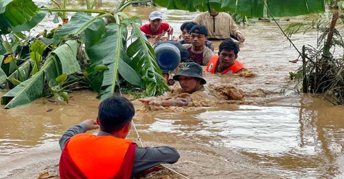 মিয়ানমারে প্রবল বর্ষণ-বন্যায় নিহত ১৯, বাস্তুচ্যুত হাজার হাজার