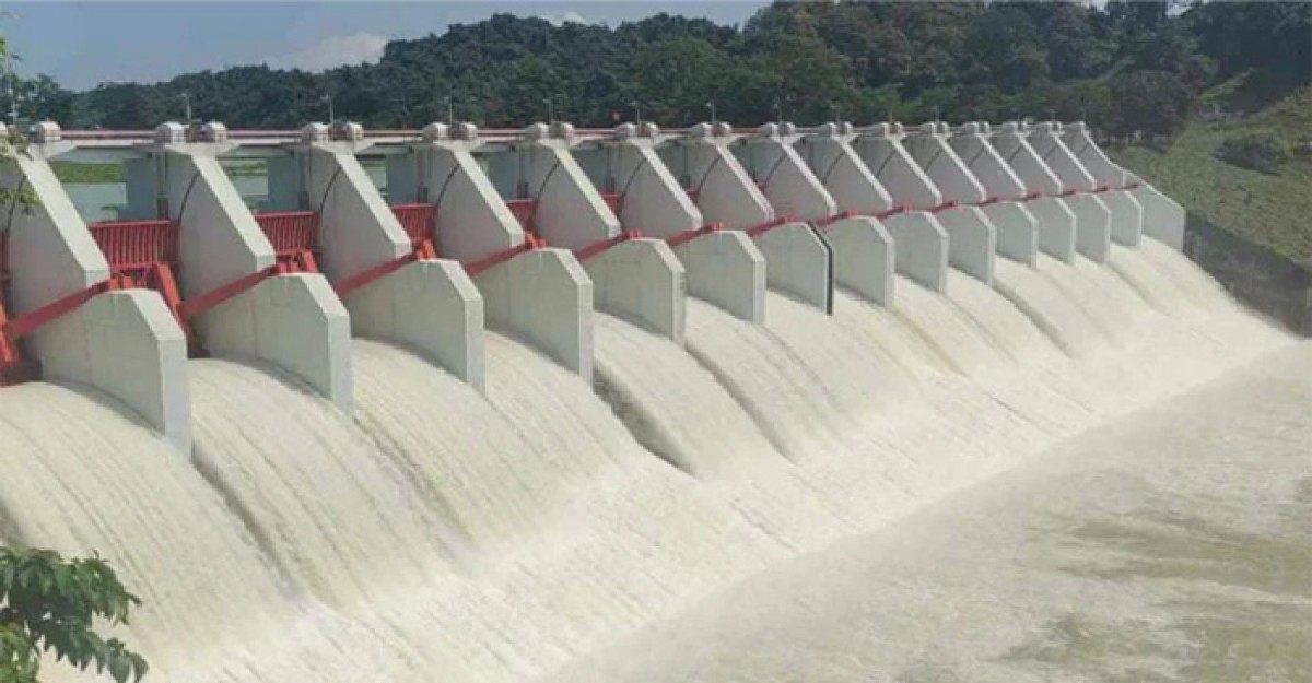 বন্ধ করা হলো কাপ্তাই বাঁধের জলকপাট