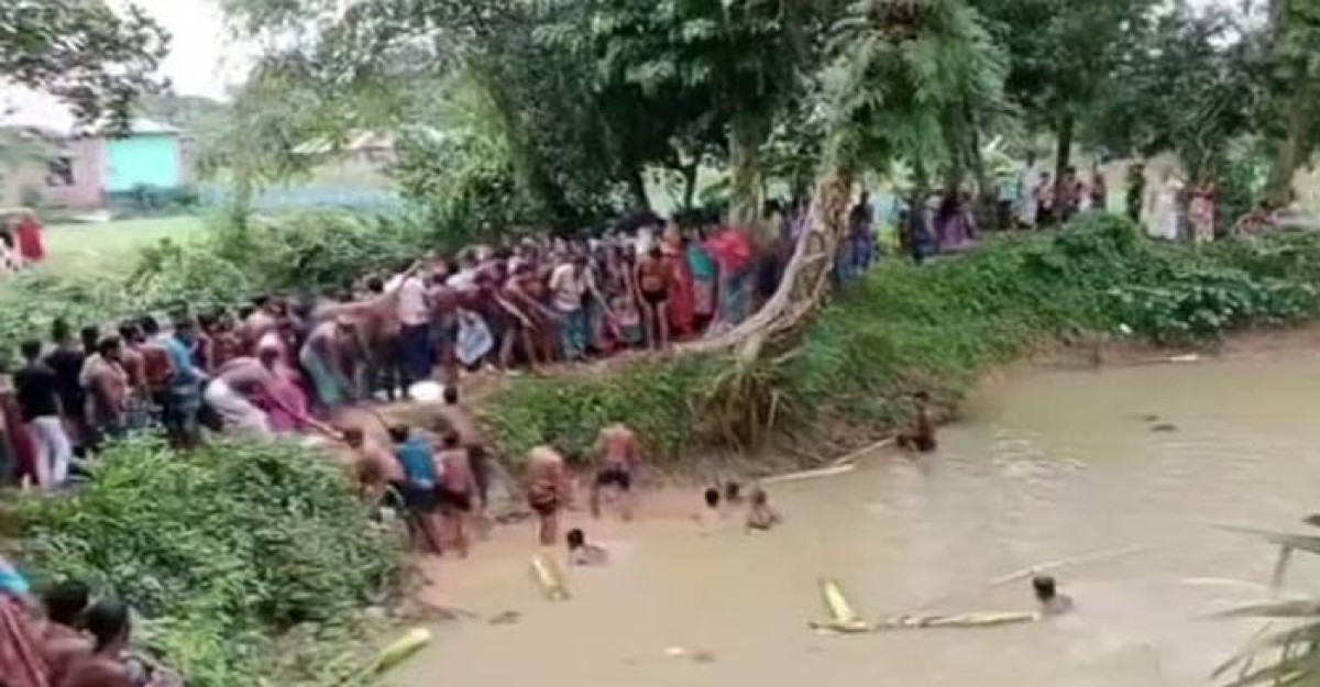 শ্রীপুরে পুকুরে সাঁতার কাটতে নেমে পানিতে ডুবে শিশুর মৃত্যু