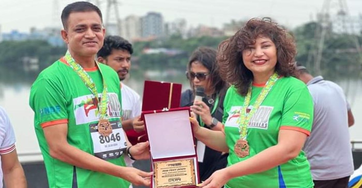 ঢাকা রোড রানার্স রান ফেস্টে ফায়ার সার্ভিসের প্রথম স্থান