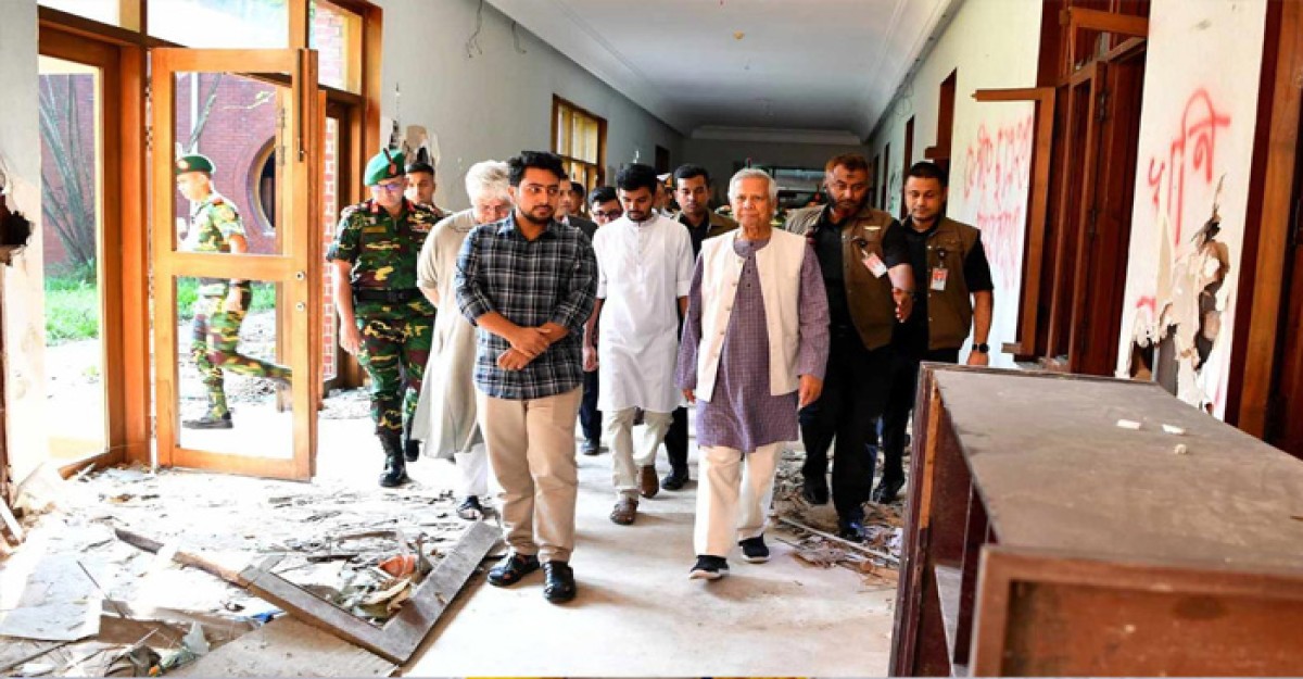 গণভবন জাদুঘরে আয়নাঘরের একটি প্রতিরূপ নির্মাণ করা উচিত: প্রধান উপদেষ্টা