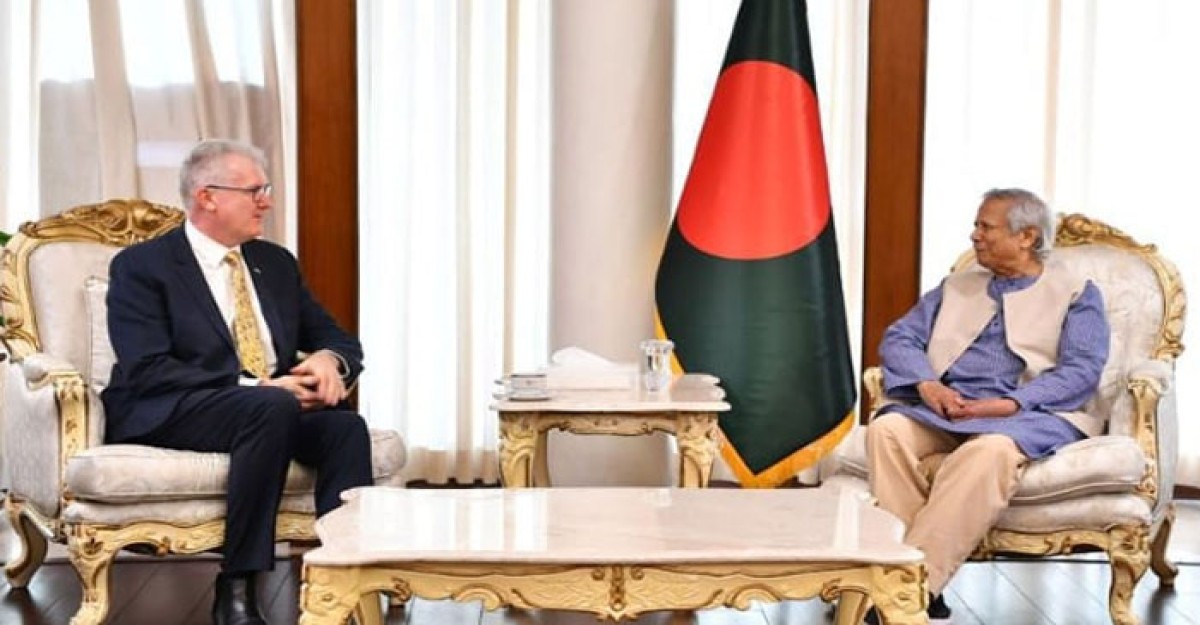 প্রধান উপদেষ্টার সঙ্গে অস্ট্রেলিয়ার স্বরাষ্ট্রমন্ত্রীর সাক্ষাৎ