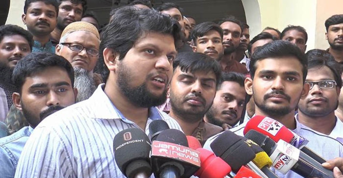 জনগণই বিচার করবে আমাদের কার্যক্রম: মাহফুজ আলম