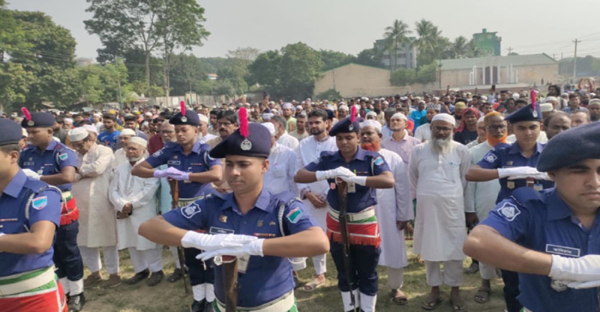 বৈষম্য বিরোধী ছাত্র আন্দোলনে নিহত আব্দুল্লাকে রাষ্ট্রীয় মর্যাদায় দাফন