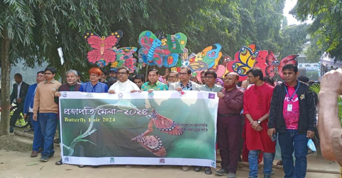 রঙে-ঘ্রাণে প্রকৃতির উৎসব: জাবিতে প্রাণবন্ত ১৪তম প্রজাপতি মেলা