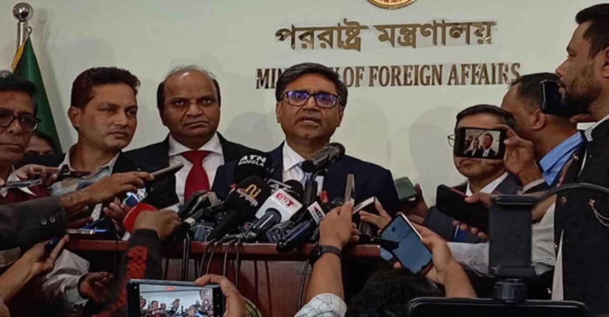 ভারতকেও অভ্যন্তরীণ বিষয়ে নাক না গলাতে বলা হয়েছে: পররাষ্ট্রসচিব