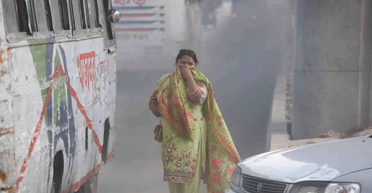 ছুটির দিনেও বিশ্বে সবচেয়ে দূষিত শহর ঢাকা