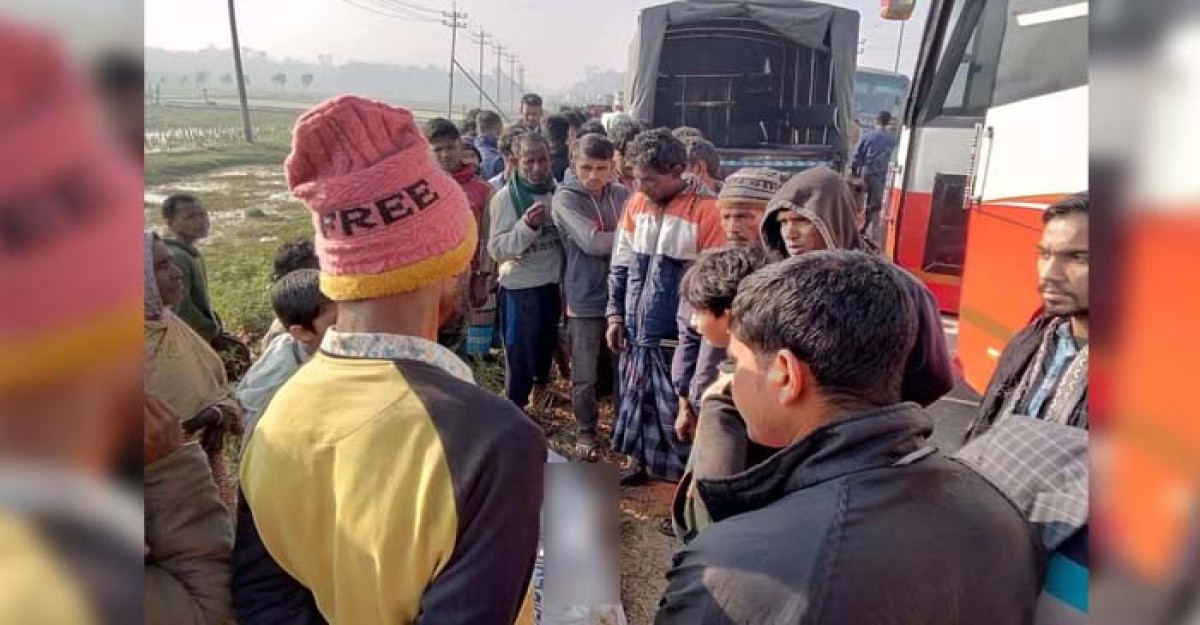 মাধবপুরে গাড়ির ধাক্কায় তিন নারী শ্রমিকের মৃত্যু
