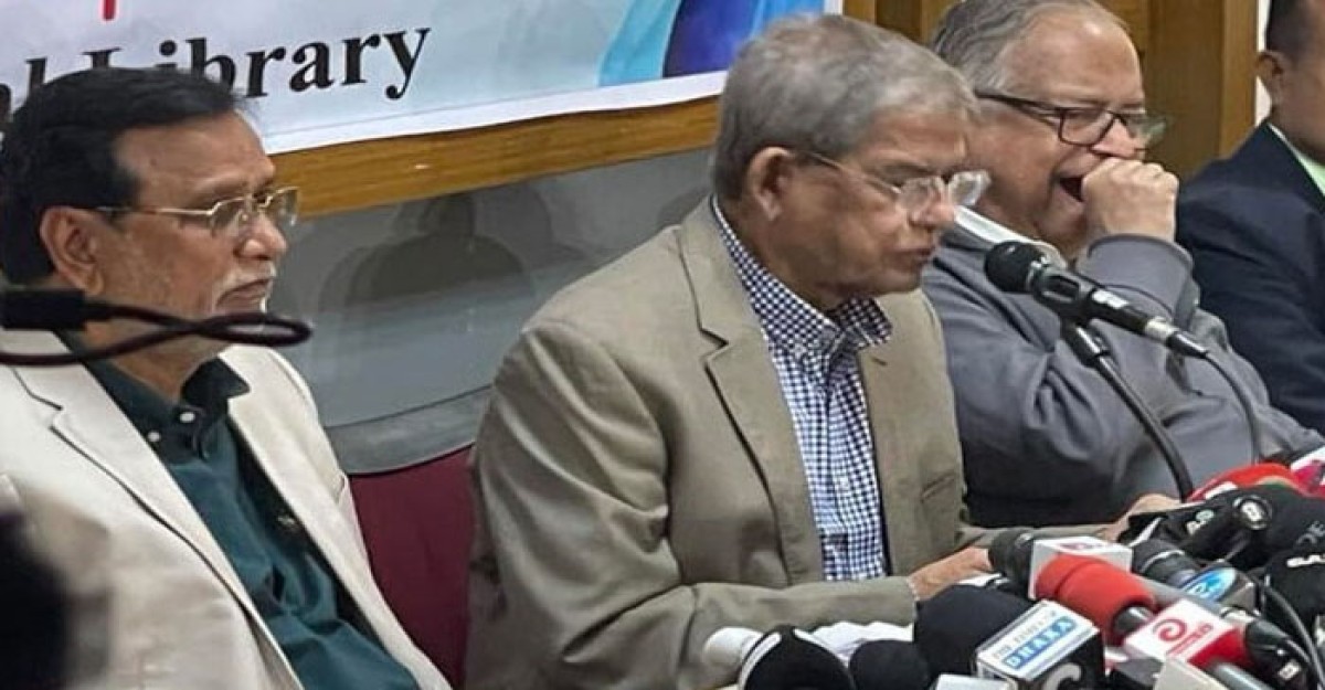 নির্বাচিত সরকার অনির্বাচিত সরকারের চেয়ে ভালো: মির্জা ফখরুল