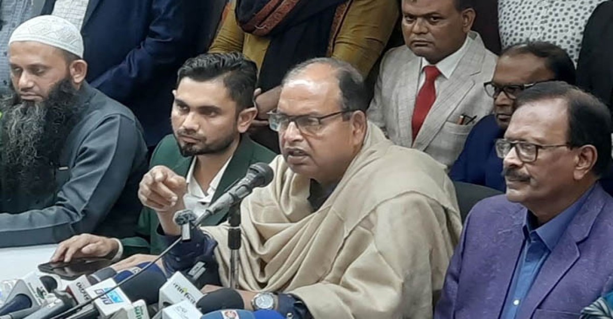 শেখ হাসিনা নির্বাচন নিয়ে তামাশা করেছেন: শামসুজ্জামান দুদু