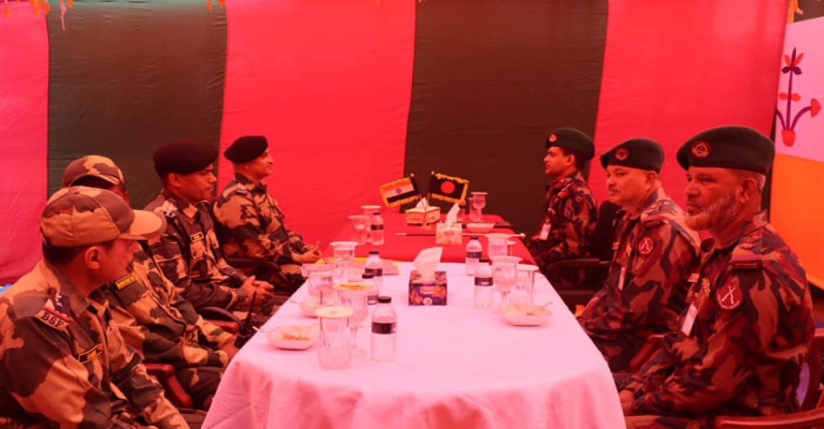 বিজিবি-বিএসএফ পতাকা বৈঠকে ক্যামেরা অপসারণের সিদ্ধান্ত