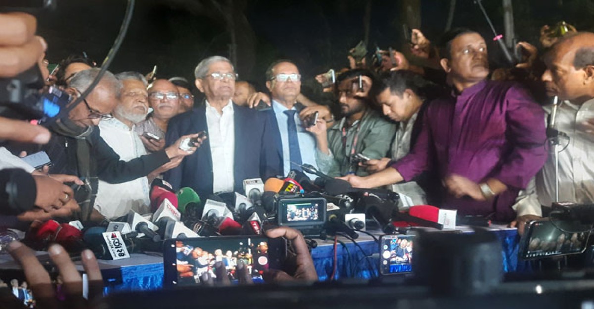 আগে জাতীয় নির্বাচন, পরে স্থানীয় সরকার : ফখরুল