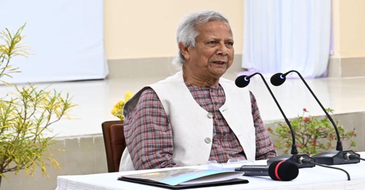 আমরা যথেষ্ট ভাগ্যবান, আমাদের সমুদ্র আছে: ড. ইউনূস