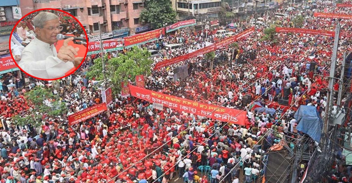 দ্রুত নির্বাচনের ব্যবস্থা করার দাবি মির্জা ফখরুলের