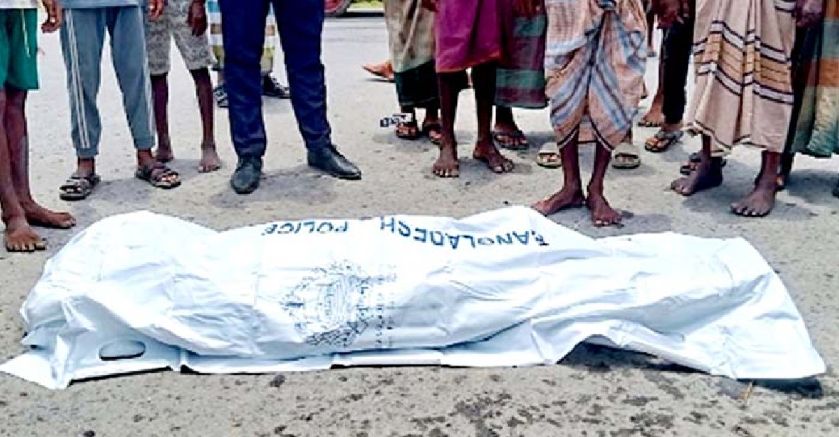 জাফলংয়ে পাথরে আটকা পড়ে প্রাণ গেল শ্রমিকের