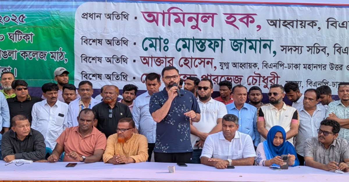 মানবিক করিডোরের নামে এমন সিদ্ধান্ত নেওয়া যাবে না, যা দেশের জন্য হুমকি স্বরুপ: আমিনুল হক