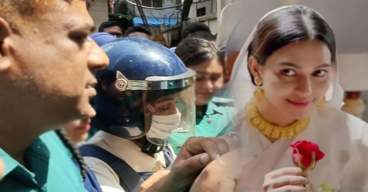 নুসরাত ফারিয়াকে পাঠানো হলো কারাগারে