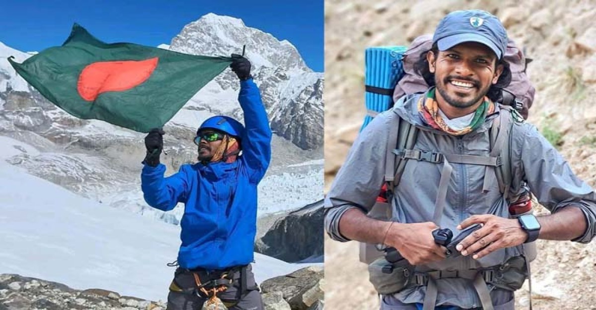 এভারেস্টের চুড়ায় কালিয়াকৈরের শাকিল