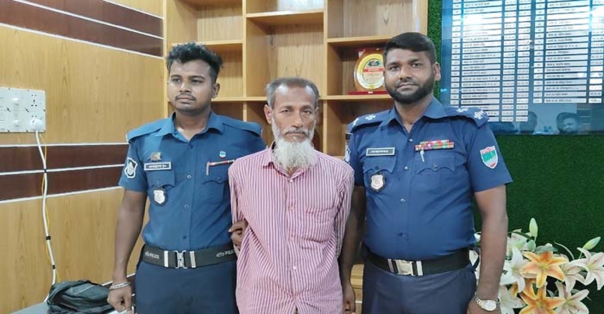 শার্শায় ১০ টাকার লোভ দেখিয়ে ৭ বছরের শিশুকে ধর্ষণের অভিযোগে বৃদ্ধ আটক