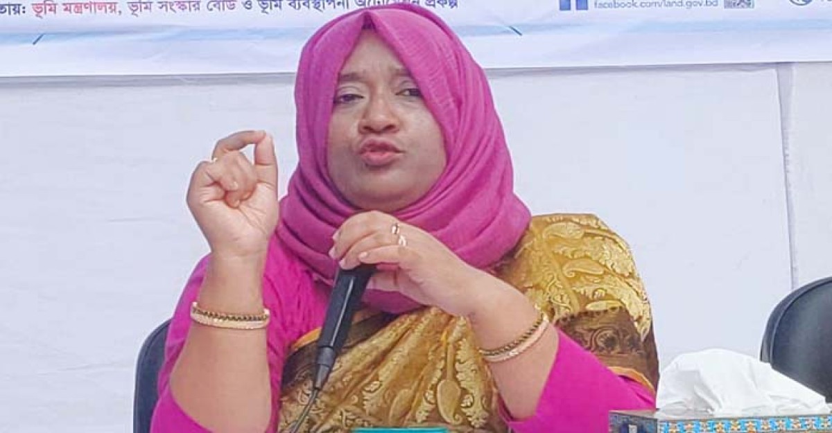 ভূমি মেলার উদ্বোধনী অনুষ্ঠানের ডিসি নুসরাত সুলতানা