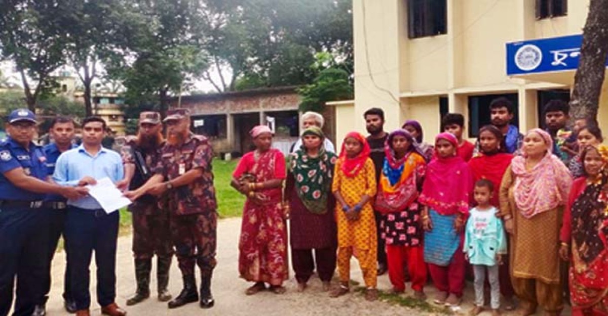 চুনারুঘাটে কালেঙ্গা সীমান্তে ১৯ জনকে বিএসএফের পুশইন