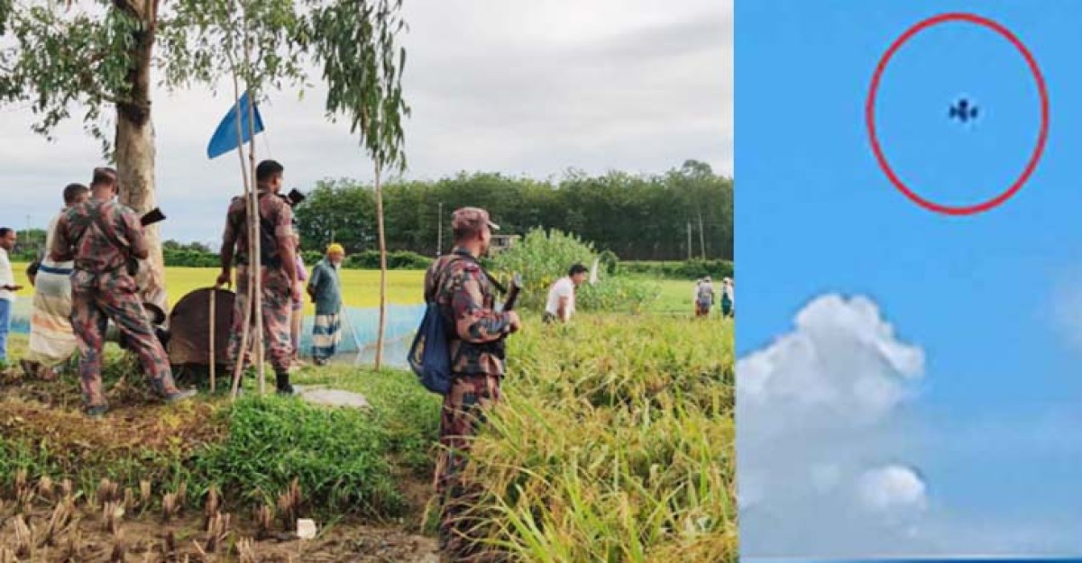 সীমান্তে গুলির পর ড্রোন উড়াচ্ছে বিএসএফ,প্রস্তুত বিজিবিসহ জনতা