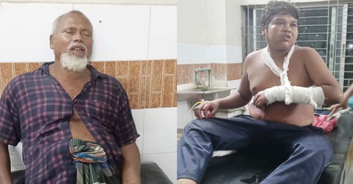 চুয়াডাঙ্গায় ডাকাতির কবলে বাবা ছেলে, কুপিয়ে জখম করে নগদ টাকা লুট