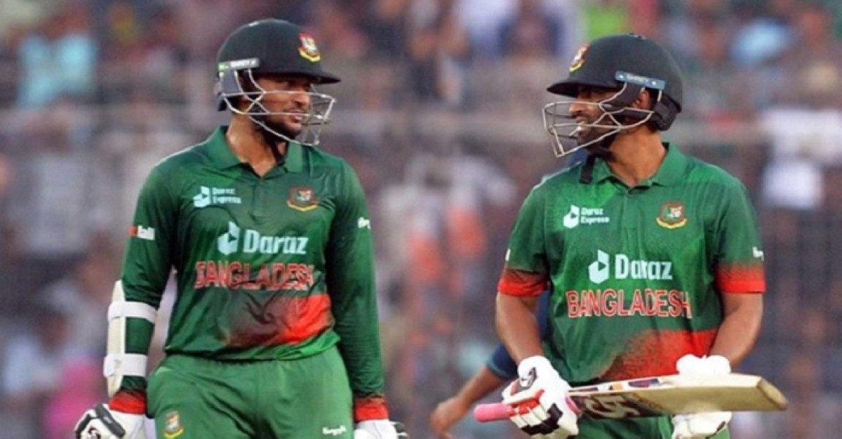 দেশসেরা অলরাউন্ডার সাকিবকে প্রশংসায় ভাসালেন তামিম