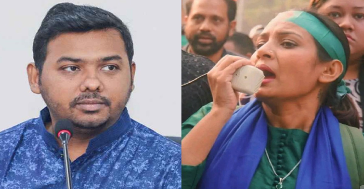 তুষারের সঙ্গে কথা বলা সেই এনসিপি নেত্রীর পরিচয় মিলল