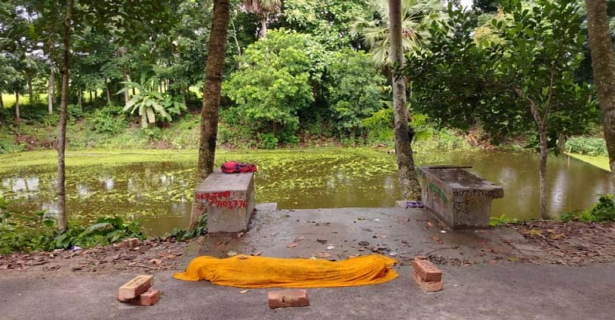 মাদারীপুরে পুকুর থেকে অজ্ঞাত কিশোরীর মরদেহ উদ্ধার