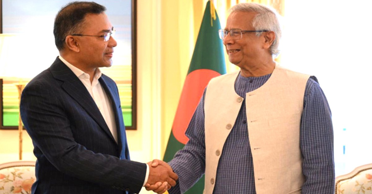 প্রধান উপদেষ্টা ড. ইউনূসকে তারেক রহমানের শুভেচ্ছা