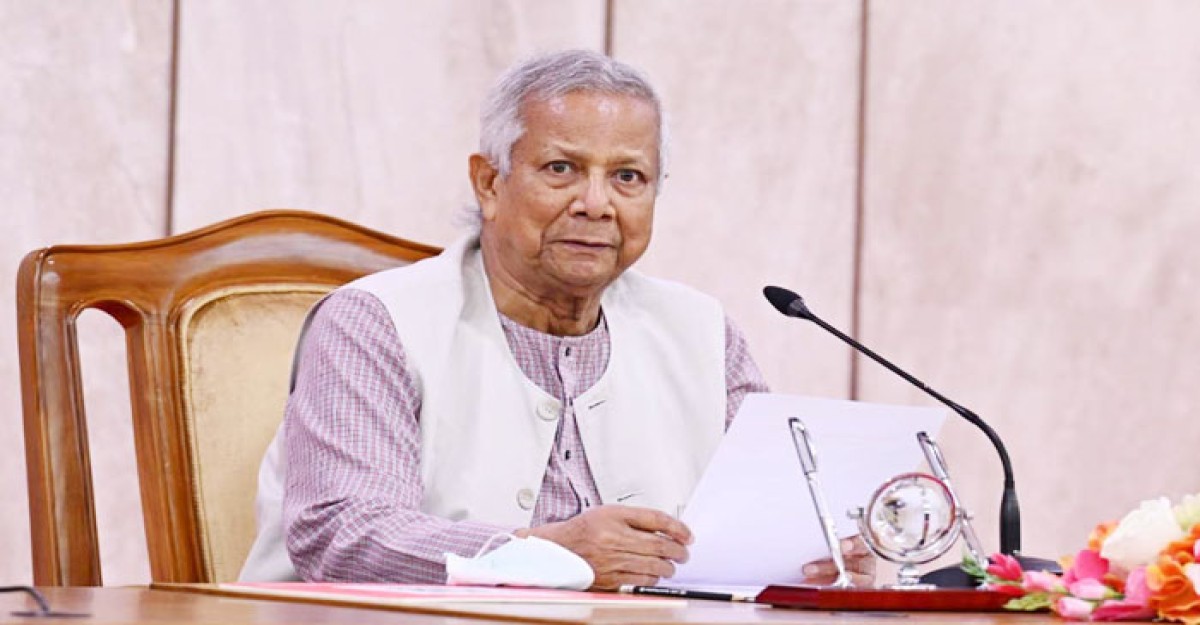 জুলাইকে সবার গণজাগরণ ও ঐক্যের মাসে পরিণত করুন: প্রধান উপদেষ্টা