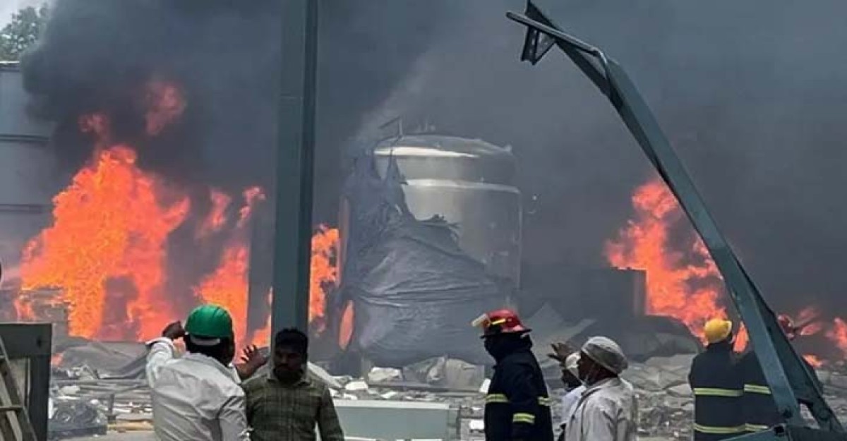 ভারতে রাসায়নিক কারখানায় ভয়াবহ বিস্ফোরণ, নিহত অন্তত ৩৪