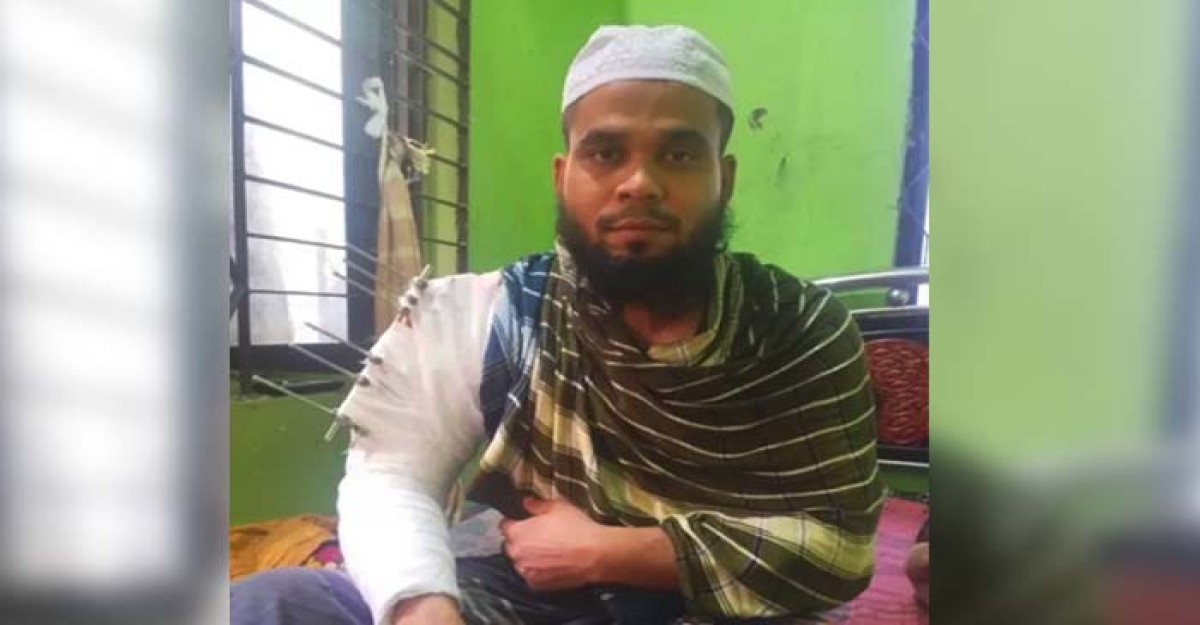 পিরোজপুরে পঙ্গুত্বের আশঙ্কায় দিন কাটছে বেল্লালের