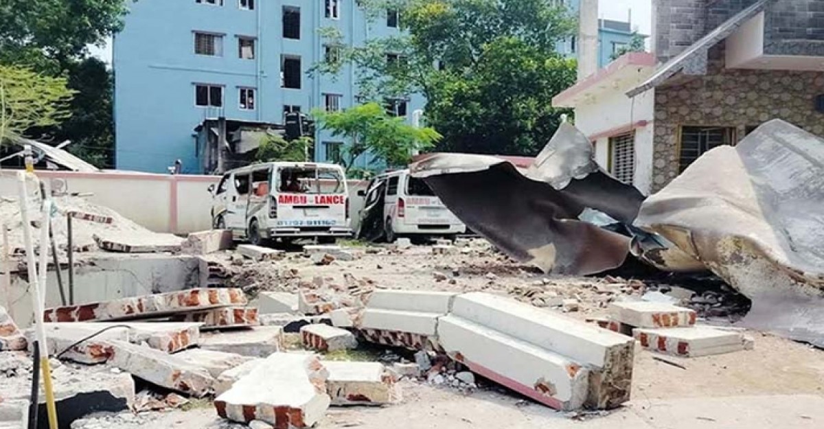 রংপুরে এলপিজি গ্যাসস্টেশনে বিস্ফোরণে নিহত ১
