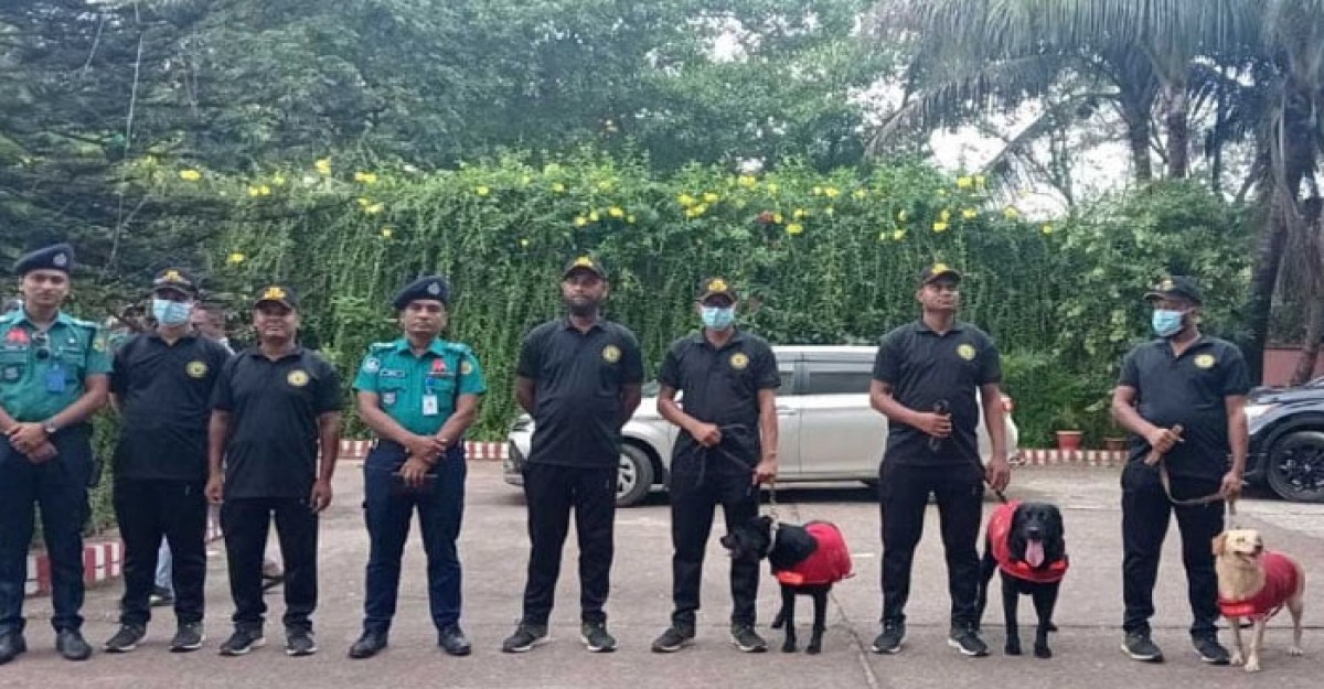 চট্টগ্রামে এনসিপির সমাবেশ, নিরাপত্তায় ডগ স্কোয়াড