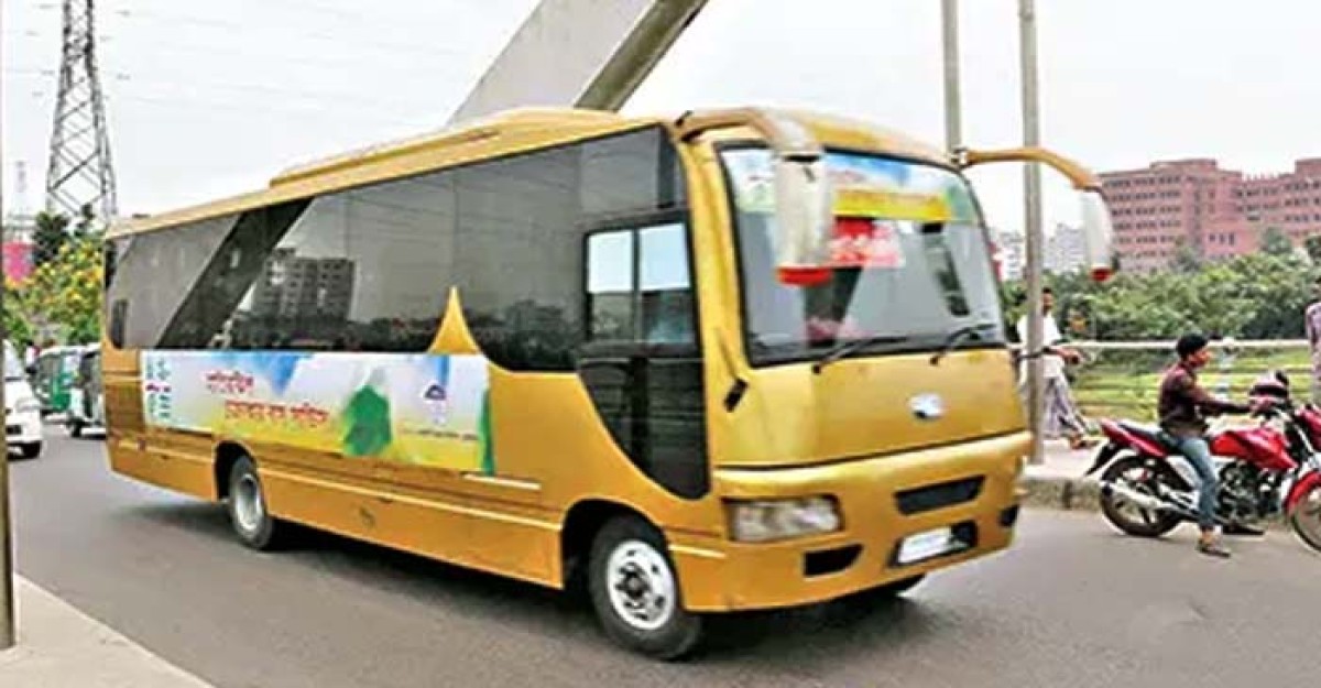 হাতিরঝিলের চক্রাকার বাসেও ‘র্যাপিড পাস, চালু