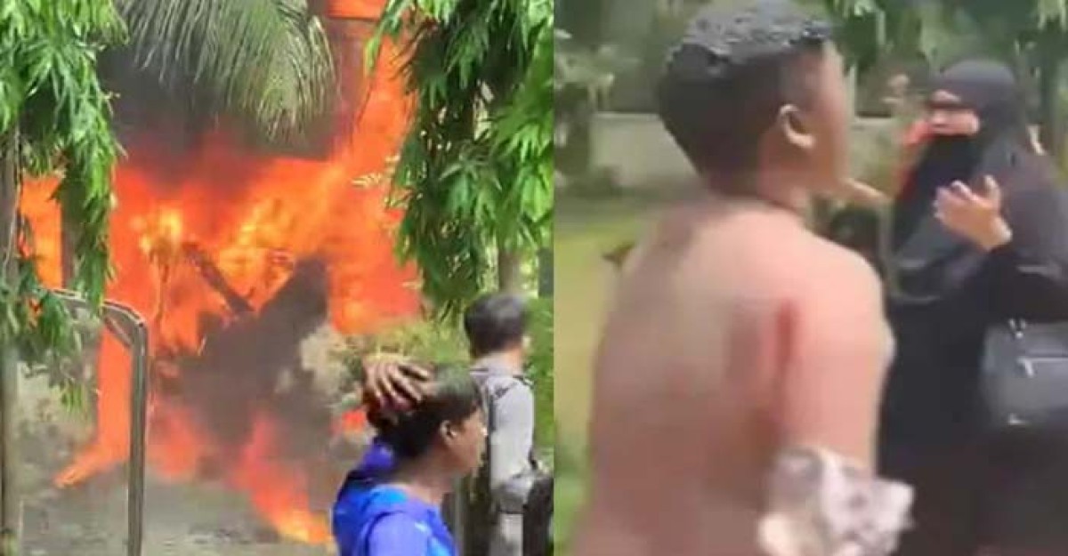 পোড়া শরীর নিয়ে বের হচ্ছে অনেকে