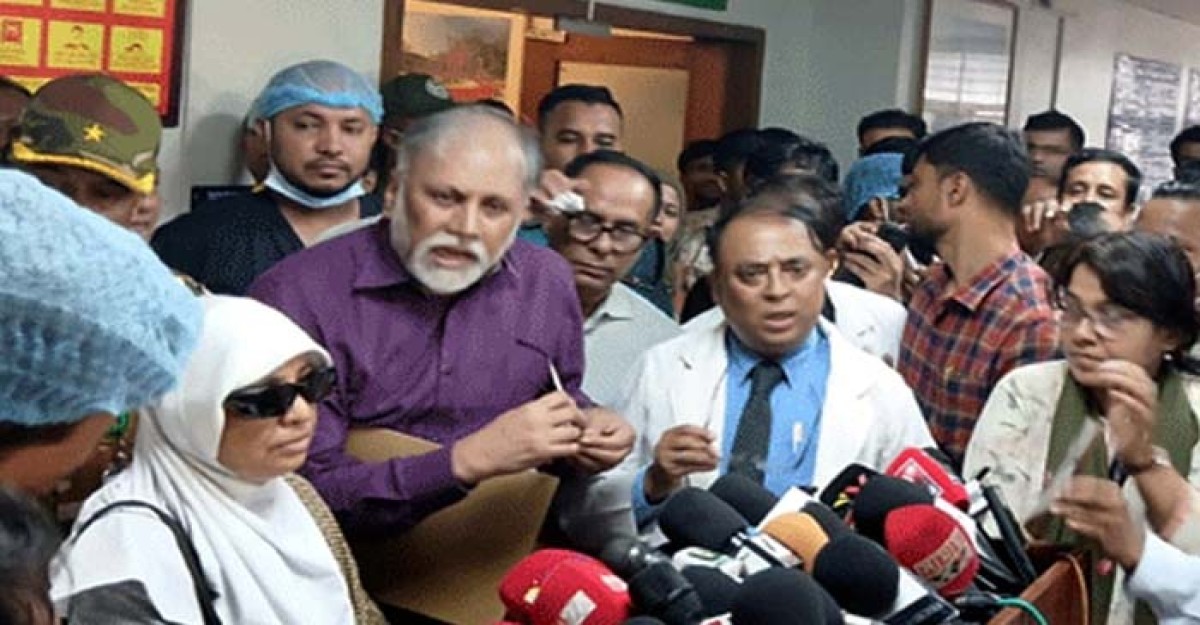 বার্ন ইনস্টিটিউটে ৭২ ঘণ্টার চিকিৎসা সরঞ্জাম মজুত আছে: সায়েদুর রহমান