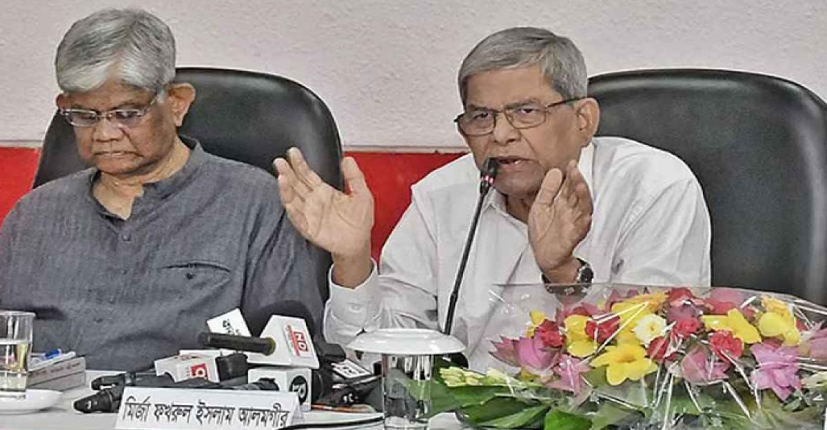 পুলিশের আচরণে এখনো ইতিবাচক পরিবর্তন আসেনি: মির্জা ফখরুল
