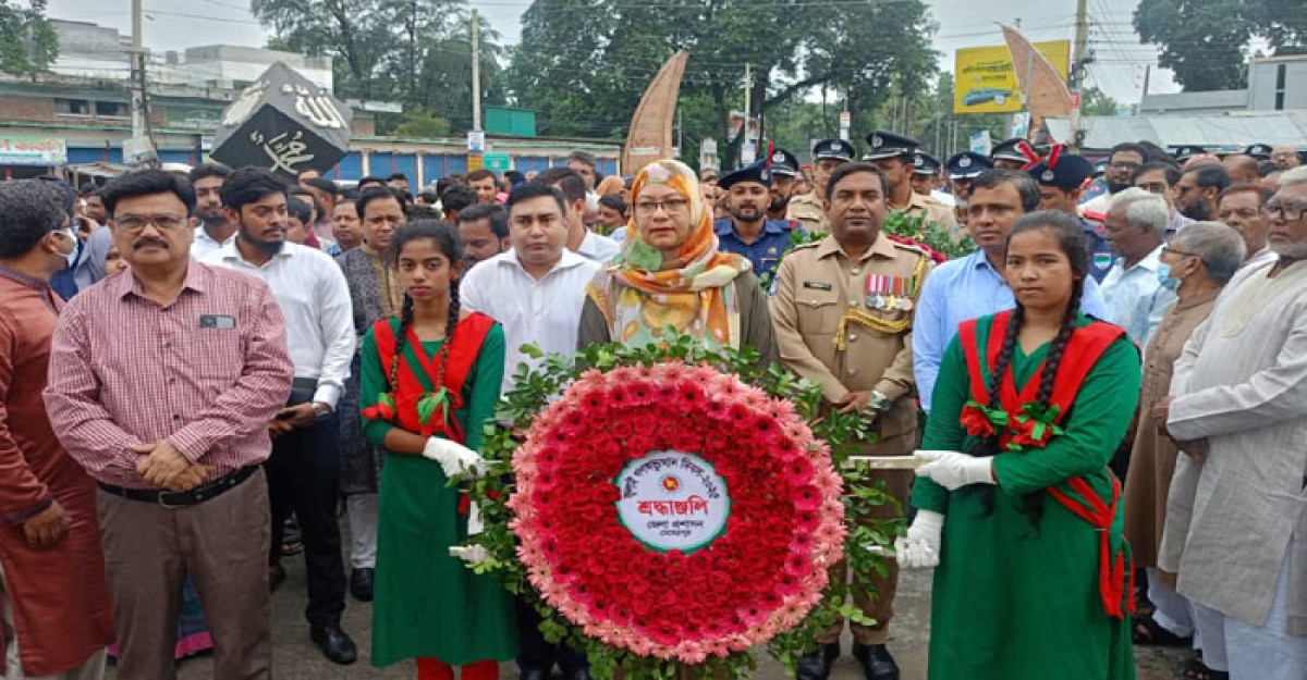 জুলাই অভ্যুত্থান দিবসে মেহেরপুরে শহীদদের প্রতি শ্রদ্ধা