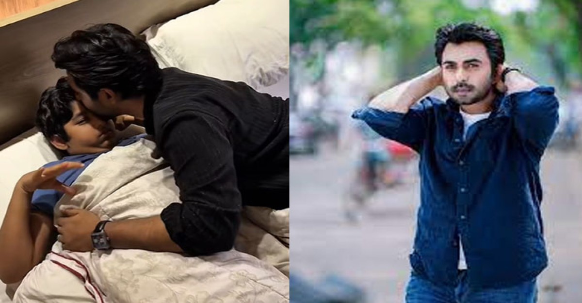অপূর্বকে জড়িয়ে ধরে ছেলে আয়াশের কান্না