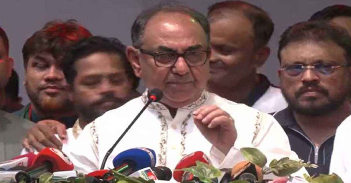 ভারতে বসে দেশের বিরুদ্ধে ও নির্বাচন বানচালে ষড়যন্ত্র হচ্ছে: মির্জা আব্বাস