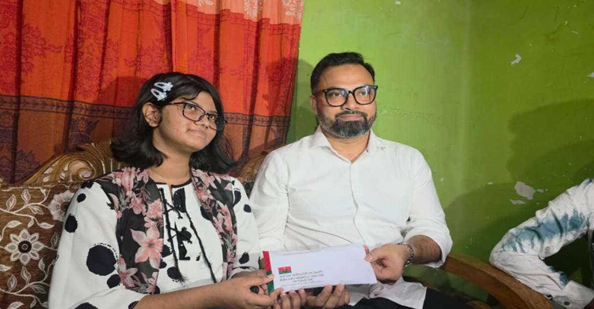 স্বপ্ন পূরণের পথে দাবাড়ু মুনতাহা, পাশে দাঁড়ালেন সাবেক ফুটবলার আমিনুল হক