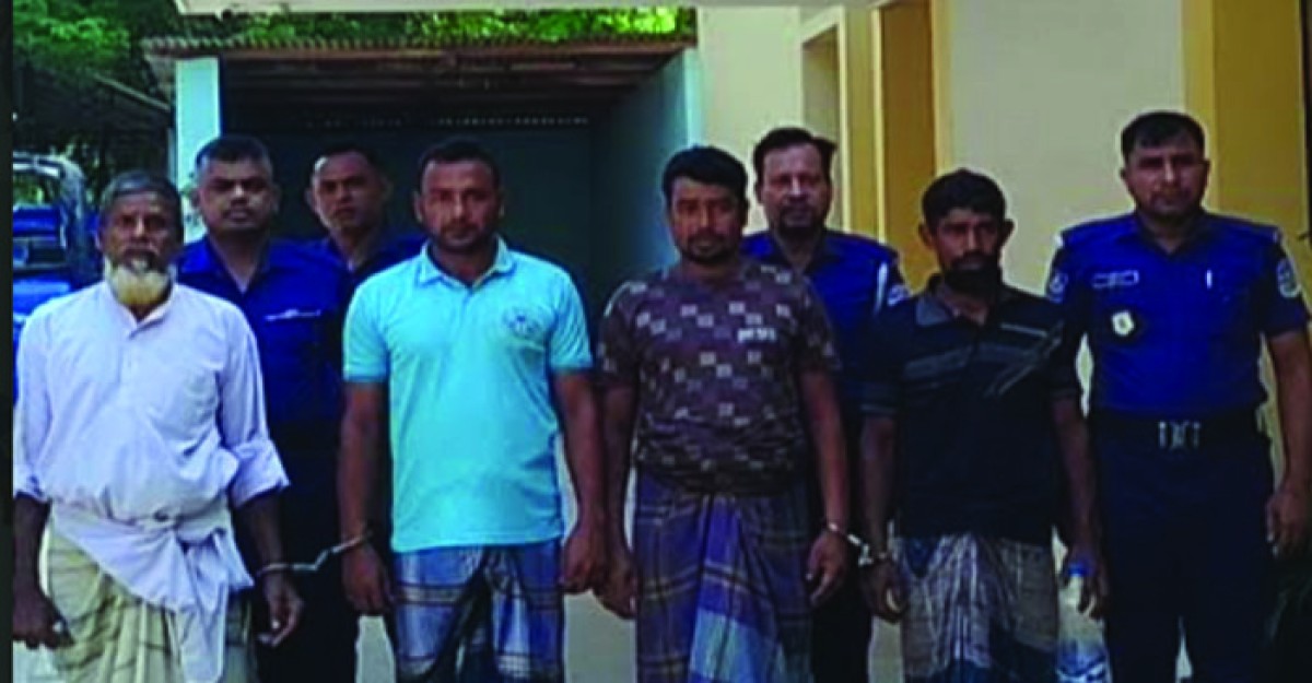 মাদারগঞ্জে পুলিশের ওপর হামলা করে ইয়াবা কারবারিকে ছিনতাই, গ্রেপ্তার ৪