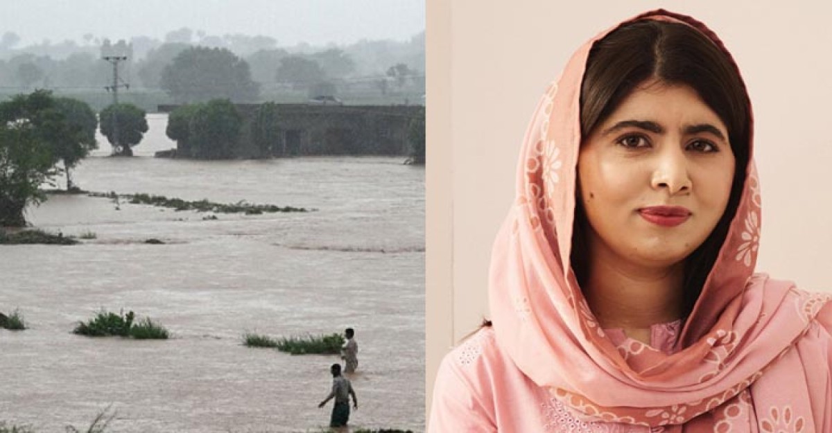 পাকিস্তানে ভয়াবহ বন্যায় হতাহতদের জন্য হৃদয় ভেঙেছে মালালার
