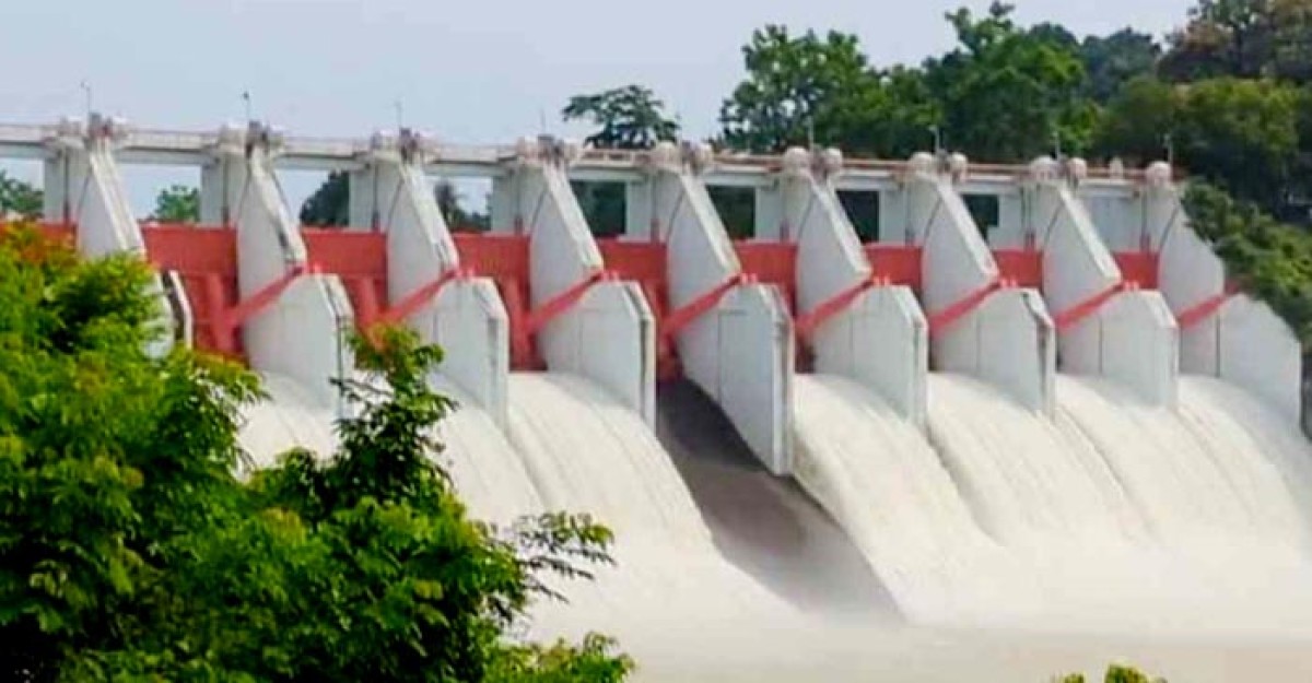 আবারও খুলে দেয়া হলো কাপ্তাই বাঁধের সব জলকপাট