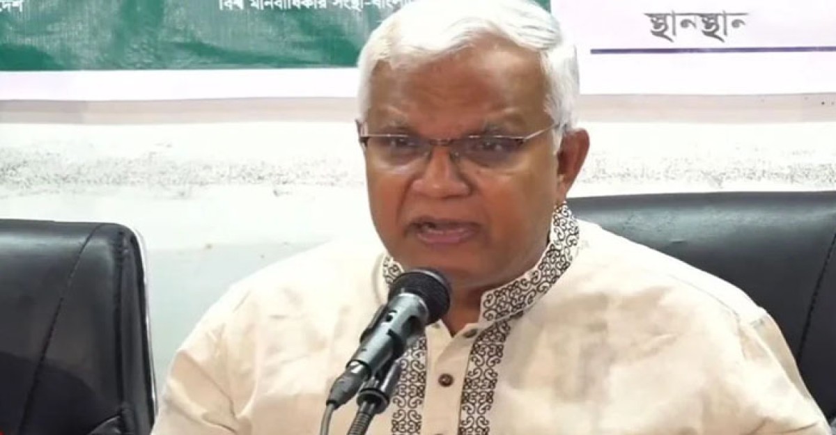 নির্বাচন বিলম্বিত হলে দেশ ভয়াবহ বিপদের মুখে পড়বে: ডা. জাহিদ